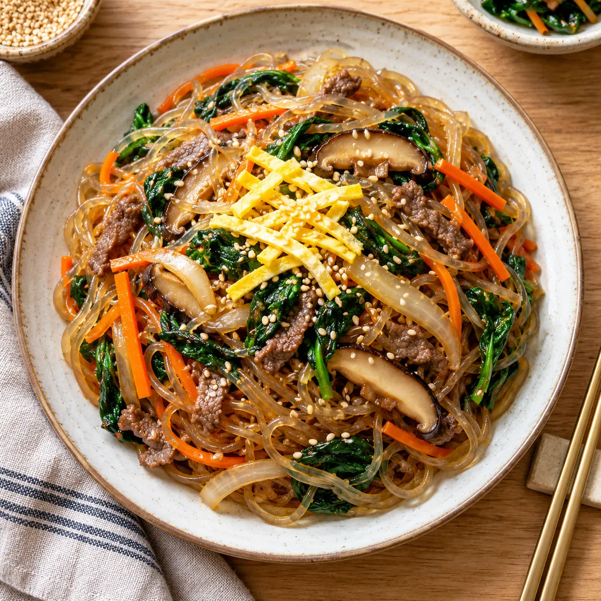 Japchae (AI illustration)