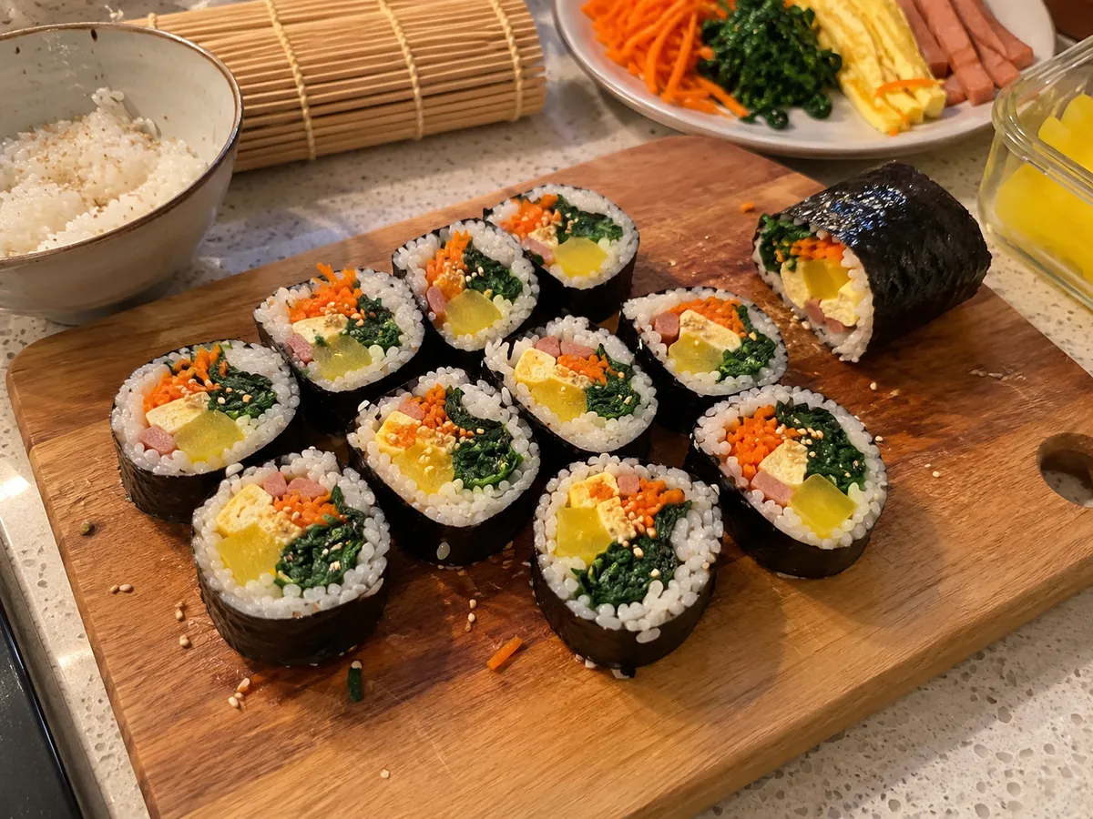 Gimbap (AI illustration)