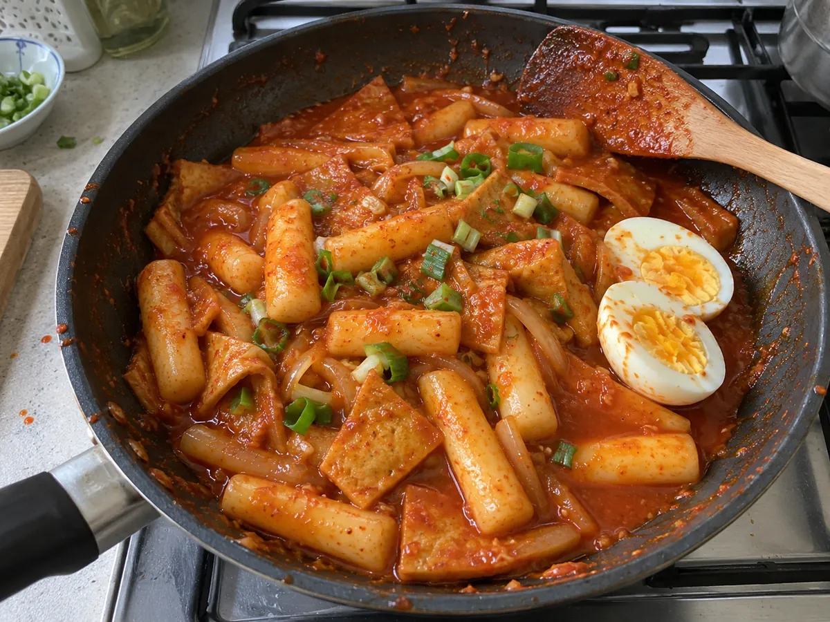 Tteokbokki (AI illustration)